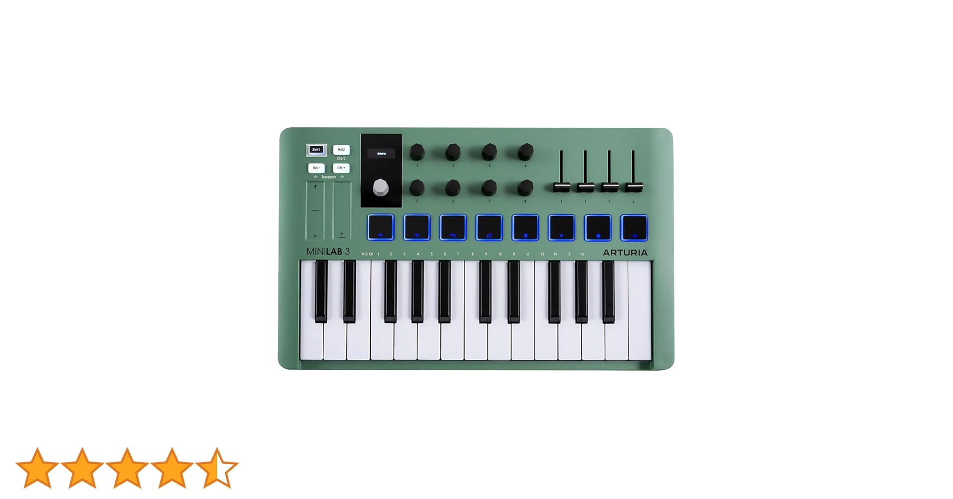 美品 ARTURIA MiniLab 3 MIDIコントローラー Arturia - Minilab - Limited-Edition Portable 25-Key MIDI